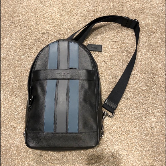 Coach Other - Coach Mens Houston Messenger Varsity Stripe Sling